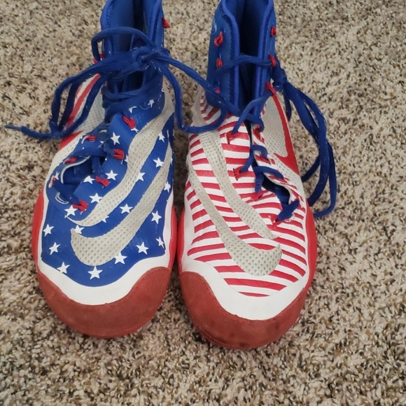 nike hypersweep red white blue